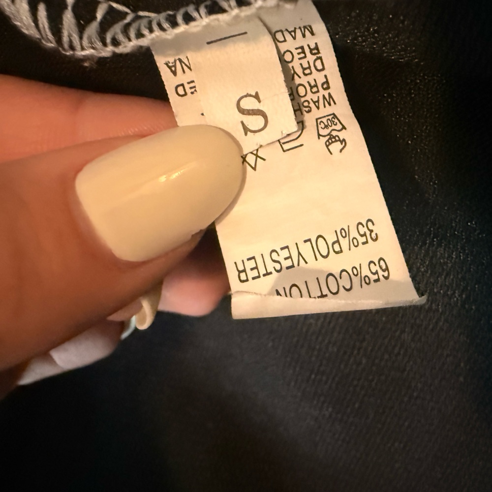 SHEIN Black and White Colorblock Jacket - Picture 2 of 2